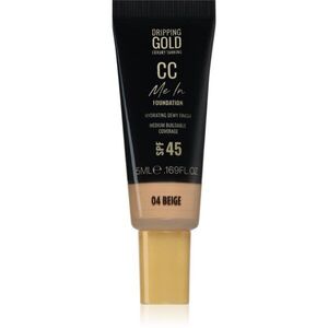 Dripping Gold CC Me In Mini Trial könnyű alapozó SPF 45 árnyalat Beige 04 5 ml kép