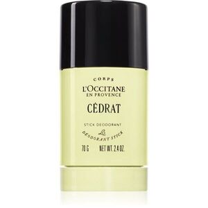 L’Occitane Homme Cédrat stift dezodor uraknak 70 g kép