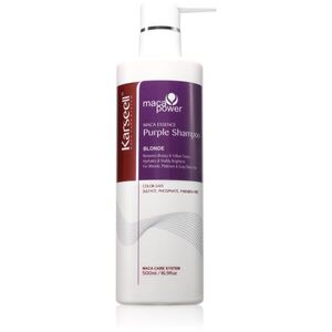 Karseell Purple Shampoo lila sampon semlegesíti a sárgás tónusokat 500 ml kép
