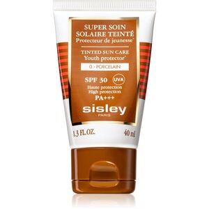 Sisley Super Soin Solaire Teinté védő tonizáló krém arcra SPF 30 árnyalat 0 Porcelain 40 ml kép