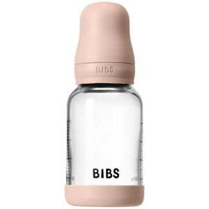 BIBS Baby Glass Bottle Round Latex antikólikás cumisüveg Blush 1 db kép