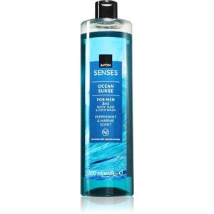 Avon Senses Ocean Surge fürdőgél férfiaknak 3 az 1-ben 500 ml kép