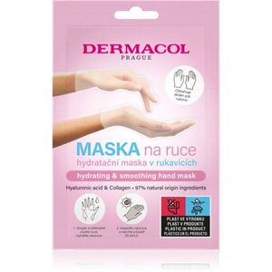 Dermacol Hand Mask Hydrating & Smoothing kesztyű hidratáló hatással 1 pár kép