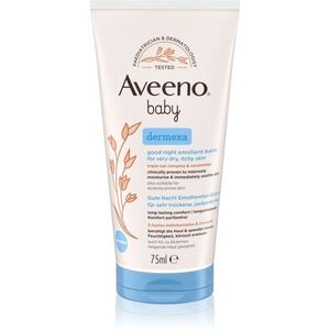 Aveeno Baby Dermexa Viszketést enyhítő balzsam nyugodt éjszakára 75 ml kép
