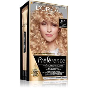 L’Oréal Paris Préférence hajfesték árnyalat 8.3 Light golden blonde 1 db kép