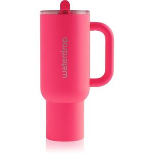 Waterdrop Explorer Tumbler rozsdamentes termosz szívószállal ( limitált kiadás) Neon Pink 1 db kép