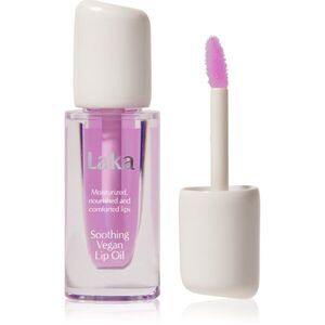 Laka Soothing Vegan Lip Oil ajak olaj nyugtató hatással árnyalat Calming Purple 4.5 ml kép