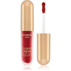 Bourjois Cloud Crème Velvet Matte ultra mattító folyékony ajakrúzs árnyalat 08 Chérie Cherry 3.1 ml kép