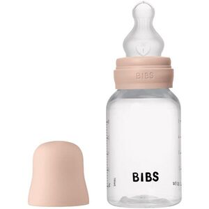 BIBS Anti-Colic Baby Bottle Silicone antikólikás cumisüveg szilikoncumival Blush 1 db kép