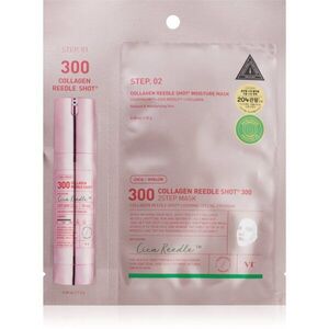 VT Cosmetics Collagen Reedle Shot 300 2 Step Mask kisimító és feszesítő maszk kétfázisú bőrápoláshoz 26.5 g kép
