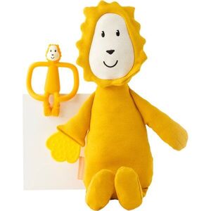 Matchstick Monkey Teething Gift Set 3m+ rágóka + játék Lion 1 db kép