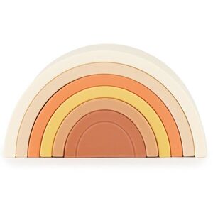 Bieco Silicone Rainbow összecsukható szivárvány 12 m+ Chocolate Bliss 6 db kép