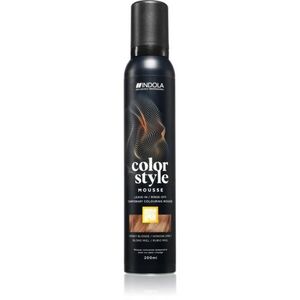 Indola Color Style Mousse tonizáló hab hajra árnyalat Honey Blonde 200 ml kép