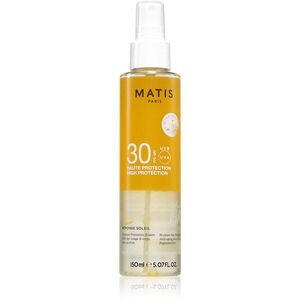 MATIS Paris Réponse Soleil Bi-phase Protection Solaire SPF30 száraz olaj napozáshoz SPF 30 150 ml kép