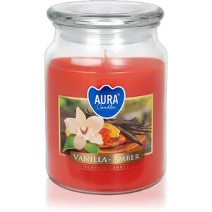 BISPOL Vanilla & Amber illatgyertya 500 ml kép
