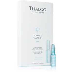 Thalgo Source Marine 7 Day Hydration Treatment 7 napos regeneráló kúra a bőr intenzív hidratálásához 7x1.2 ml kép