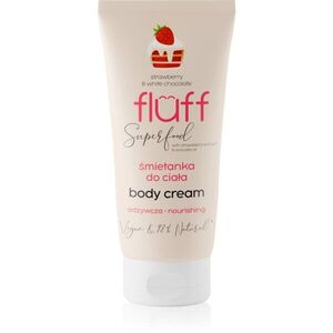 Fluff Superfood strawberry and White Chocolate testápoló krém 150 ml kép