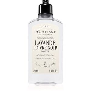 L’Occitane Lavande Poivre Noir Perfumed Shower Gel tusfürdő gél 250 ml kép