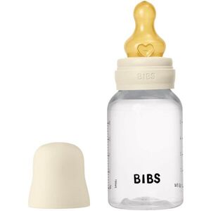 BIBS Anti-Colic Baby Bottle Latex antikólikás cumisüveg kaucsuk cumival Ivory 1 db kép