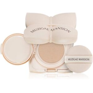 MUZIGAE MANSION Sleek Water Cushion tartós alapozó sminkszivaccsal hidratáló hatással árnyalat N23 15 g kép