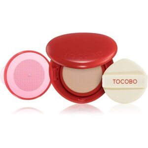 TOCOBO Apple Dewy Fit Cushion tartós alapozó sminkszivaccsal SPF 50+ árnyalat 21W Vanilla 15 g kép