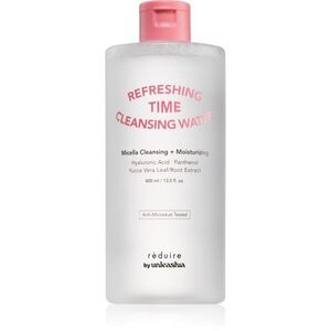 Unleashia Reduire Refreshing Time Cleansing Water nyugtató tisztító víz hialuronsavval 400 ml kép