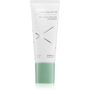 AMOS PROFESSIONAL Green Tea Active Sea Salt Scaling Shampoo hajhullás elleni sampon tengeri sóval 150 ml kép