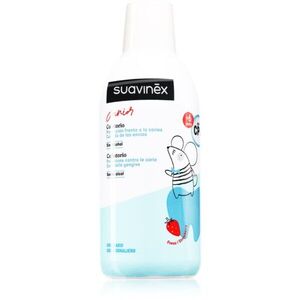 Suavinex Junior 6 y+ szájvíz gyermekeknek íz Strawberry 500 ml kép