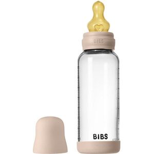 BIBS Baby Glass Bottle Round Latex antikólikás cumisüveg Blush 1 db kép
