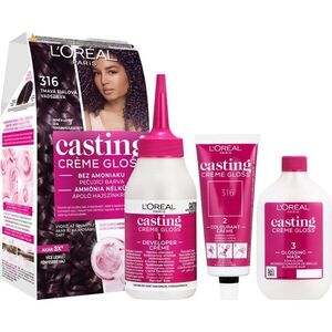 L’Oréal Paris Casting Creme Gloss fokozatosan kimosható helyszínező krém árnyalat 316 Plum 1 db kép