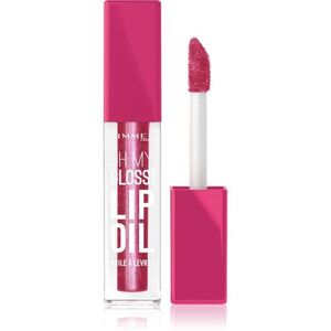 Rimmel Oh My Gloss! Lip Oil ajak olaj hidratáló hatással árnyalat 007 Fuschia Punch 4.5 ml kép