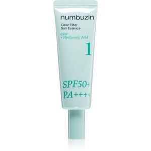 Numbuzin No. 1 Clear Filter Sun Essence világosító esszencia nyugtató hatással SPF 50+ 50 ml kép