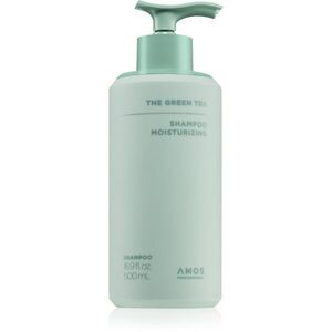 AMOS PROFESSIONAL The Green Tea Shampoo Moisturizing intenzív tápláló sampon hajhullás ellen 500 g kép