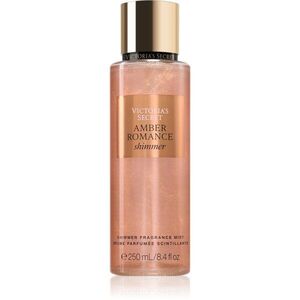 Victoria's Secret Amber Romance Shimmer testápoló spray csillámporral hölgyeknek 250 ml kép