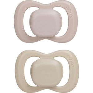 B.Box Silicone 6m+ cumi Blush/Latte 2 db kép