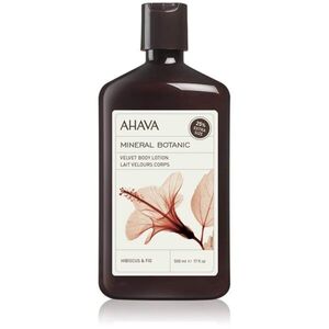 AHAVA Mineral Botanic Hibiscus & Fig bársonyos testápoló tej Hibiszkusz és füge 500 ml kép