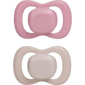 B.Box Silicone 0-6m cumi Berry/Blush 2 db kép