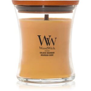 Woodwick Opulent Wood Golden Bourbon illatgyertya fa kanóccal (hearthwick) 275 g kép