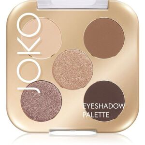 JOKO Eyeshadow Palette 5 színt tartalmazó szemhéjfesték paletta árnyalat Sparkling Sands 7 g kép