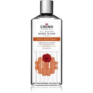 Cremo Spice & Black Vanilla Body Wash tusfürdő gél uraknak 473 ml kép