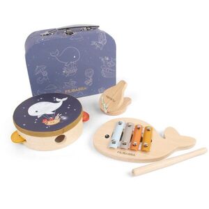 FILIBABBA Play Set My First Wooden Toy Instruments zenélő játék gyermekeknek 3 db kép
