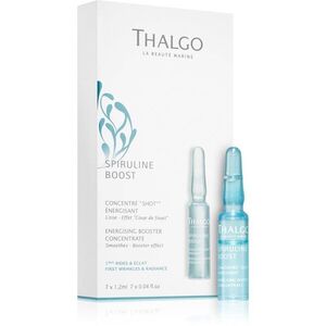 Thalgo Spiruline Boost Energising Booster Concentrate koncentrátum ráncok ellen C vitamin 7 x 1.2 ml kép
