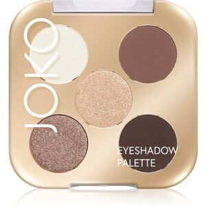 JOKO Eyeshadow Palette 5 színt tartalmazó szemhéjfesték paletta árnyalat Smoky Nude 7 g kép