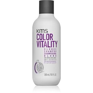 KMS Color Vitality Blonde Shampoo sampon szőke hajra 300 ml kép
