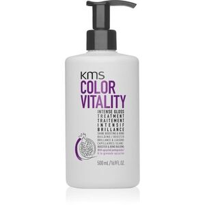 KMS Color Vitality Intense Gloss Treatment intenzív ápolás az egészséges fényű hajért 500 ml kép