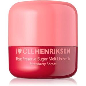 OLEHENRIKSEN Pout Preserve Sugar Melt Exfoliating Lip Scrub cukros peeling az ajkakra árnyalat Strawberry Sorbet 8 g kép
