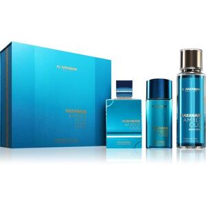 Al Haramain Amber Oud Aqua Dubai ajándékszett unisex 1 db kép