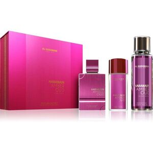 Al Haramain Amber Oud Ultra Violet ajándékszett hölgyeknek 1 db kép