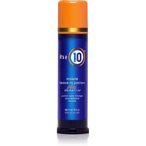 it's a 10 Plus Keratin Miracle Leave-in Potion öblítést nem igénylő balzsam a fénylő és selymes hajért 88.7 ml kép
