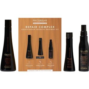 Phytorelax Laboratories Keratin Repair ajándékszett a sérült haj kisimítására és helyreállítására kép